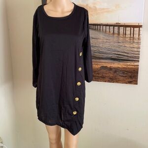 Black long sleeve blouse